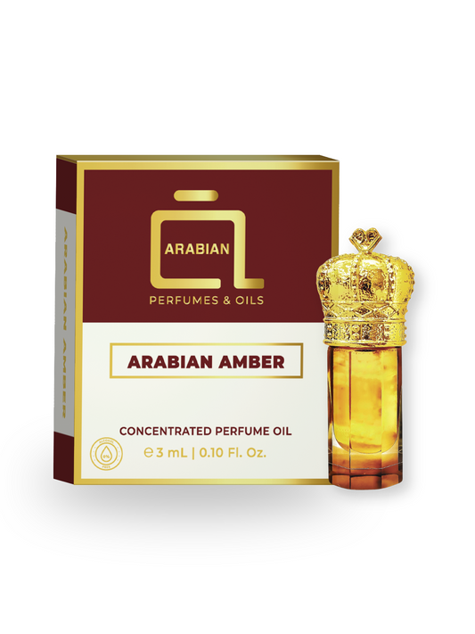 ARABIAN AMBER Perfume Oil for Men and Women 3 ML