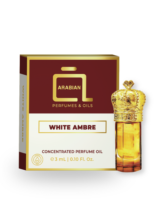 WHITE AMBRE Perfume Oil for Men and Women 3 ML