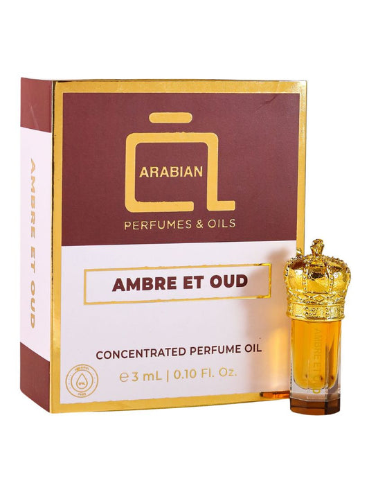 AMBRE ET OUD Perfume Oil for Men and Women 3 ML