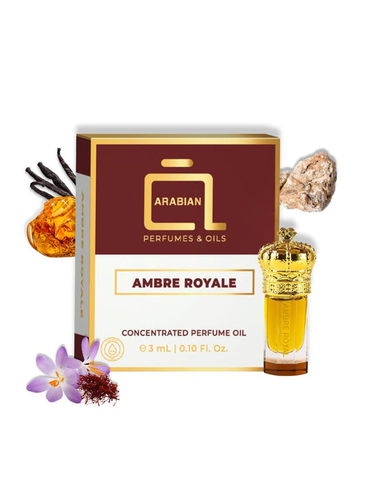 AMBRE ROYALE Perfume Oil for Men and Women 3 ML