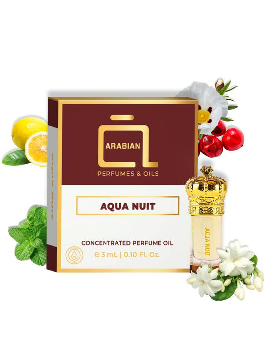 AQUA NUIT Perfume Oil for Men and Women 3 ML