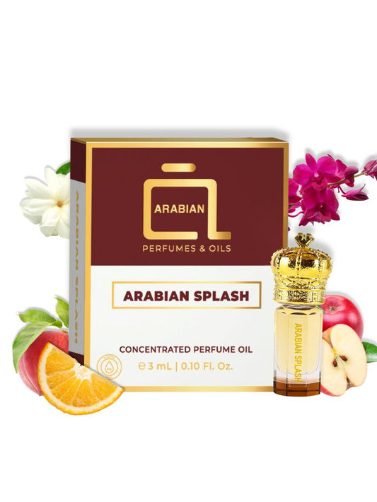 ARABIAN SPLASH Perfume Oil for Men and Women 3 ML