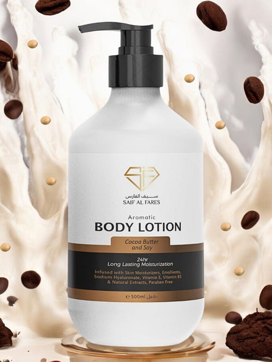 COCOA BUTTER AND SOY Body Lotion 500 ML