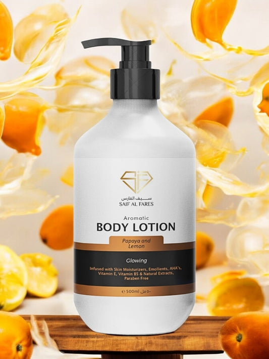 PAPAYA AND LEMON Body Lotion 500 ML