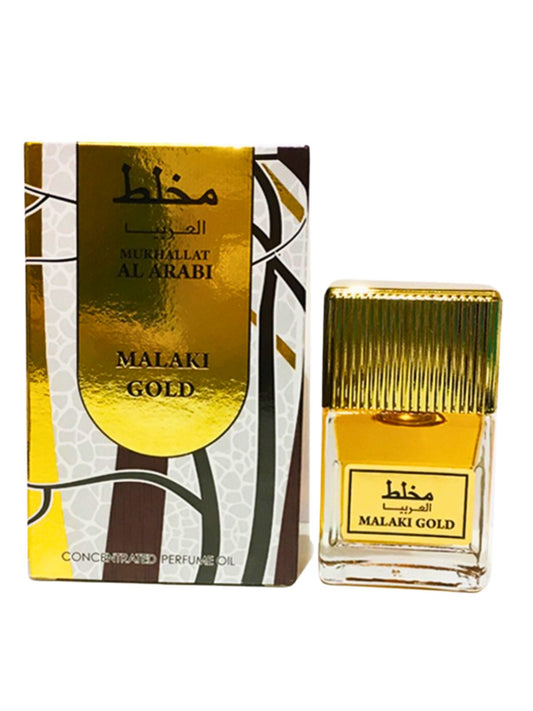 MUKHALLAT AL ARABIA MALAKI GOLD Perfume Oil for Men and Women 20 ML