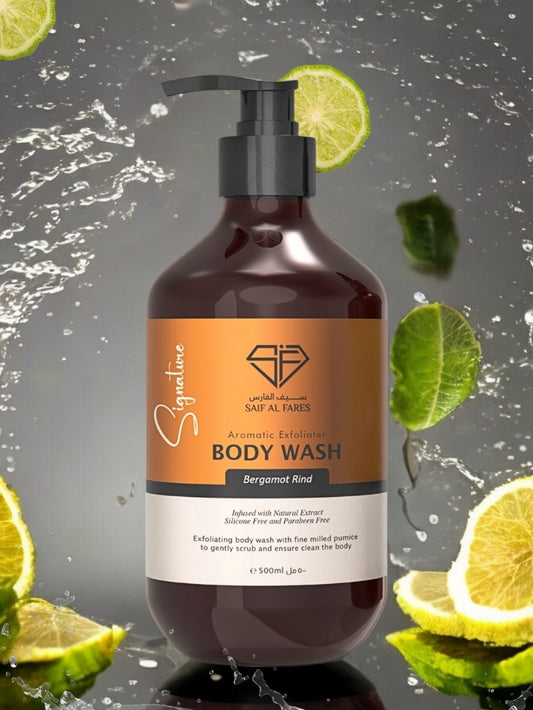 BERGAMOT RIND Pumice Body Wash 500 ML