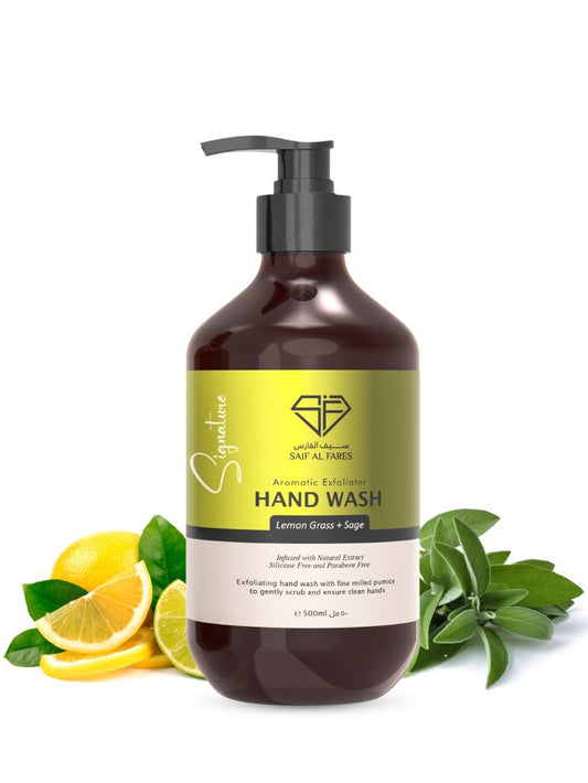 LEMON GRASS + SAGE Pumice Hand Wash 500 ML