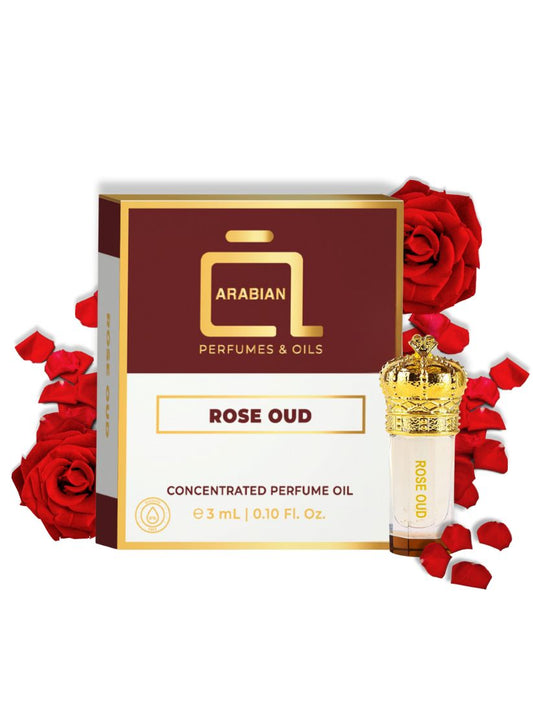 ROSE OUD Perfume Oil for Men and Women 3 ML