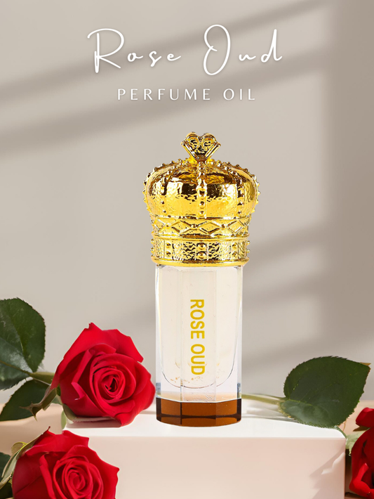 ROSE OUD Perfume Oil for Men and Women 3 ML