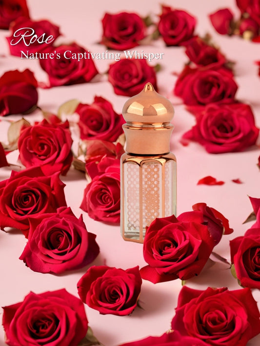 ROSE Perfume Oil for Men and Women 6 ML