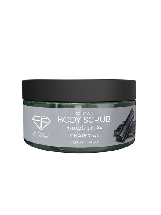 CHARCOAL Sugar Body Scrub 240GM