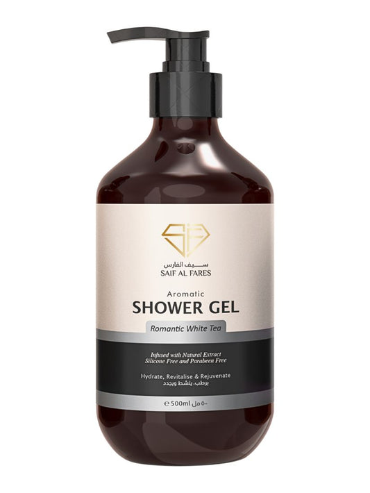 ROMANTIC WHITE TEA Shower Gel 500 ML