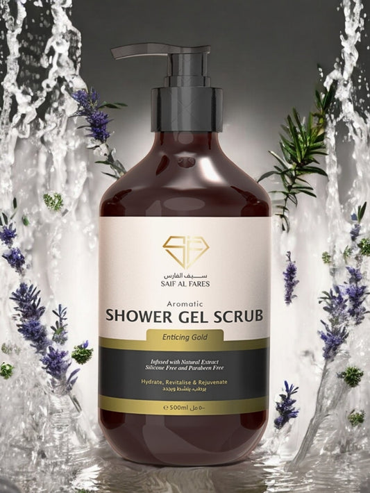 ENTICING GOLD Shower Gel Scrub 500 ML