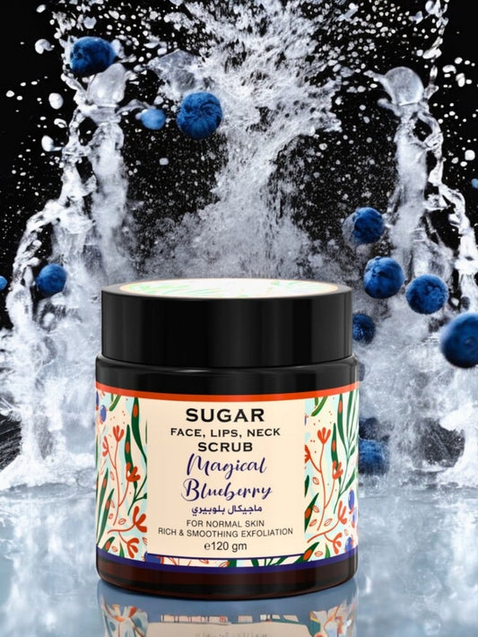 MAGICAL BLUEBERRY Sugar Scrub 120GM