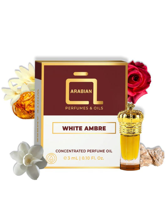 WHITE AMBRE Perfume Oil for Men and Women 3 ML